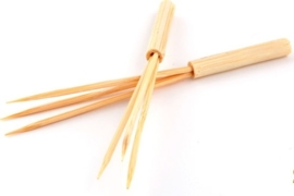 Prikker bamboe triple (12 doosjes)