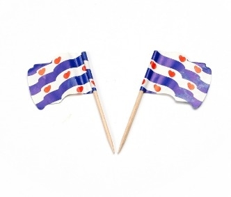 Vlagprikker Friesland wapperend (20 doosjes)