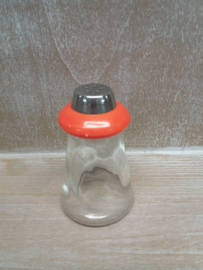 Strooier glas *oranje* 16 stuks!