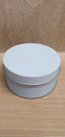 Blikje rond *Babyblauw*