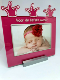 Fotokader plexi *voor de liefste meter*