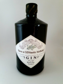 Hendrick's gin *Have a GINtastic birthday!*
