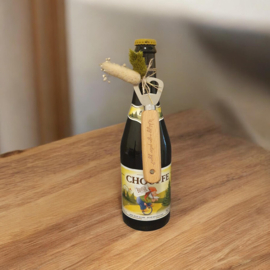 La chouffe met bieropener *Wil jij mijn peter zijn?*