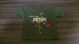 Mini Tshirt *Wil jij mijn peter zijn?*