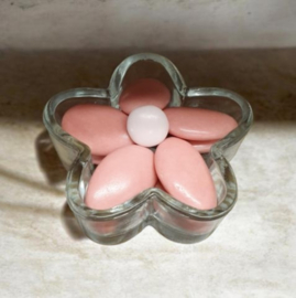 Theelicht glas *Bloem*