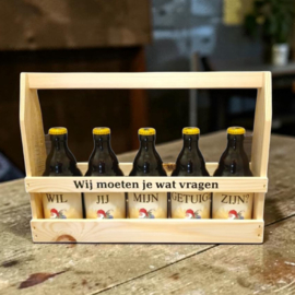 Kratje La Chouffe *Wil jij mijn getuige zijn?*