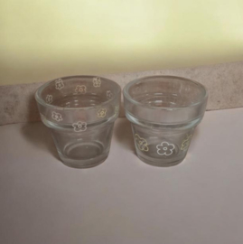 Bloempotje glas