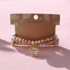 Setje armbanden *Liefste meter*