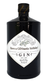 Hendrick's gin *Have a GINtastic birthday!*