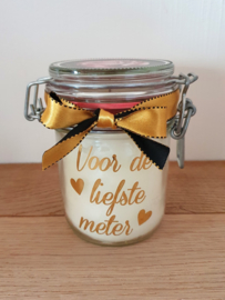 Geurkaars *Voor de liefste meter*