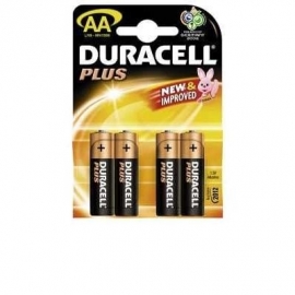 Battery Duracell LR06 Plus AA (4)
