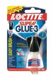 Loctite secondelijm Super Glue Easy Brush