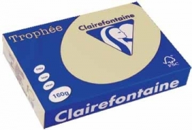 Clairefontaine gekleurd papier Trophée Pastel A4 160 g/m² gems