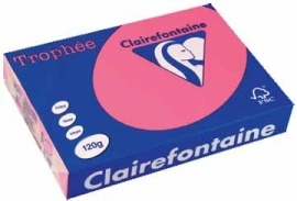 Clairefontaine gekleurd papier Trophée Pastel fuchsia