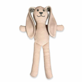 Knuffelkonijn met rammel