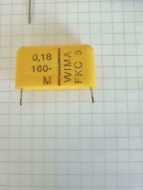 Wima 0,18uf 160v FKC condenstor