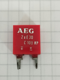 2x E30C100  AEG bridge brugcel