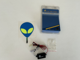 Sunbeam EL Side Panel Alien 12V  100mm x 100mm