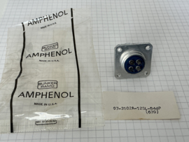 Amphenol 97-3102A-12SL-844P chassisdeel 4 polig male