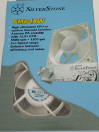 SilverStone FM84XW 80mm Case Cooling High perf Fan + controller