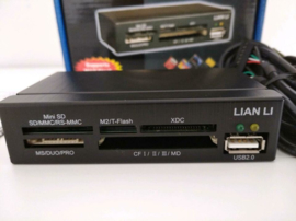 Lian li Aluminium USB 2.0 Multiple-Slot Card  reader CR-36