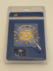 Sunbeam Led Fan-Grill 80 X 80mm scary movie / scream blue