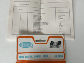 Elektronica bouwpakket Radio control channel group UK325/A