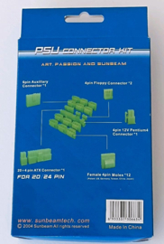 Sunbeam UV Molex connector modding set voor PSU