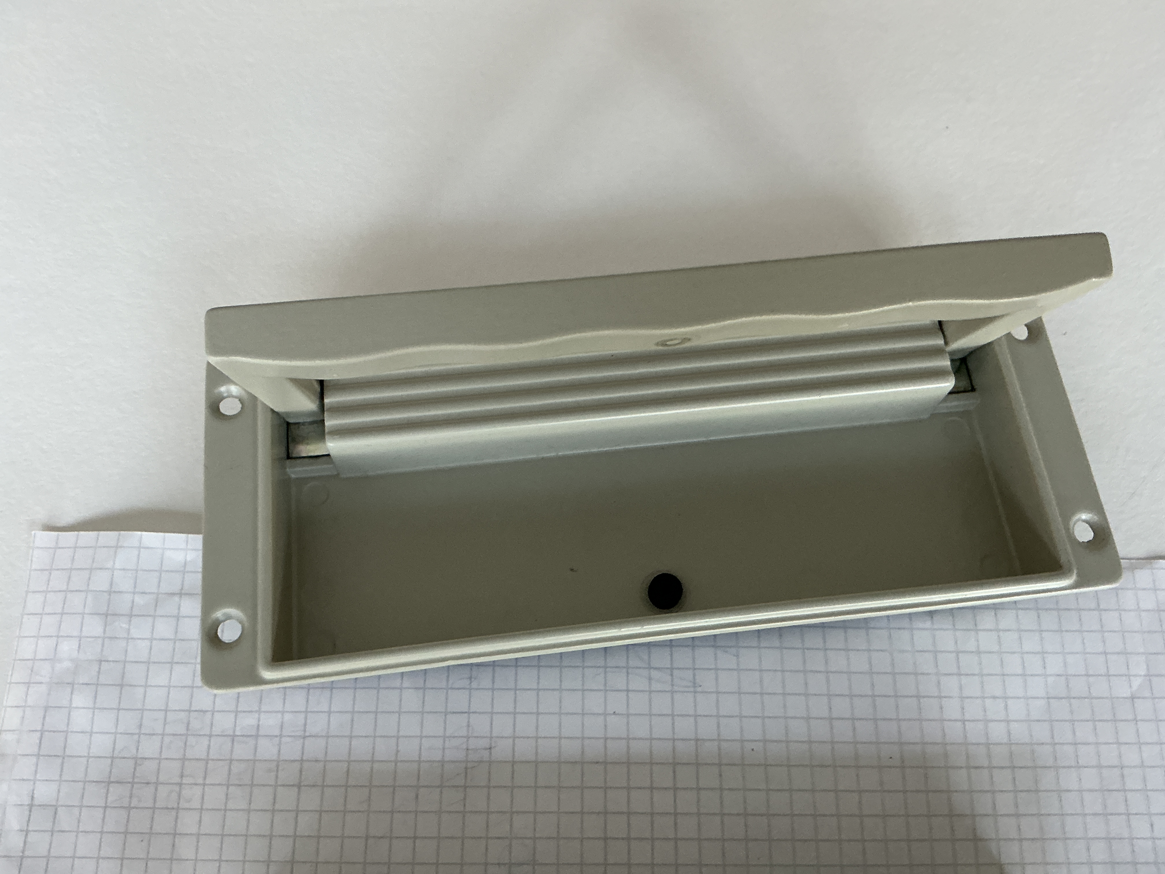 Inbouw handgrepen set 195mm x 75mm verzonken