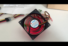 First Case Mod (red)LED fan 501F080 80mm Customizable