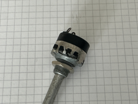 10K Lin potmeter met schakelaar 6mm as Piher