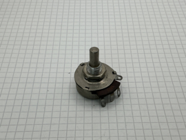 1M2 Lin Potmeter 6mm  as metaal Elrado  kort 6mm