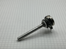 5M Log potmeter 6mm as metaal