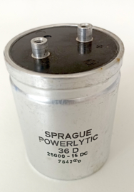 Sprague powerlytic 36D 25000 - 15 DC