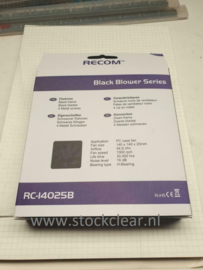 Recom RC-14025B ventilator