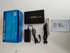 Recom DC-35A externe alu IDE 3,5" hard disk behuizing USB2.0