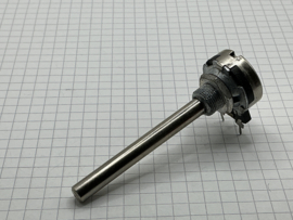 500K Lin potmeter 6mm as metaal Piher