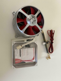 Thermaltake Starforce UV Silver twin blade LED fan 12V 3Pin