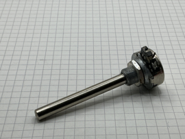 500K Lin potmeter 6mm as metaal Piher