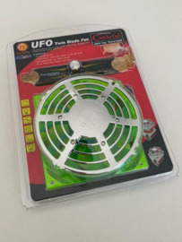 Thermaltake UFO Twin blade green uv 12V 3pin ccfl fan