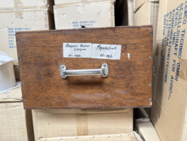 Vintage Ampère meter/tang  schrijver