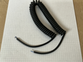 Krulsnoer 2 aderig 30cm (100CM uitgerekt)