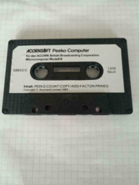 Acornsoft Peeko-Computer Data cassete NOS