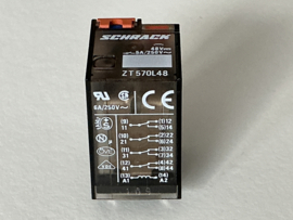 Schrack ZT570L48 relais 48v / 5A / 250v