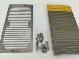 Aquacomputer Airplex evo 240 RVS rooster / montage kit PC