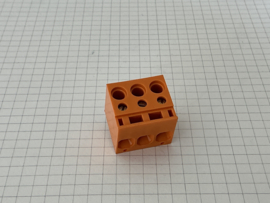 Weidmüller typ AGS 7,5/3 380V- 4mm2 printkroonsteen