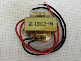 Trafo input: 220 output: 6V 0,5A 58-12812-04