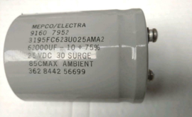 Mepco/Electra 3195FC623U025AMA2 62000uf 25 VDC Elco