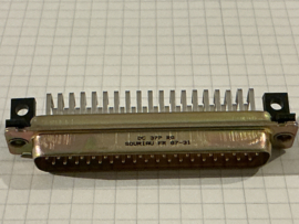 DC 37P sub D connector haaks male (mooie kwaliteit)