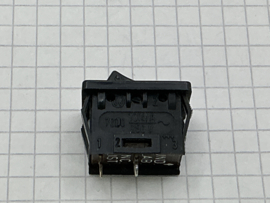 UND LAB Wipschakelaar  10A 250V tweepolig 20mm zwart